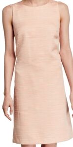 𝅺TAHARI in Buckle Coral Sheath Dress